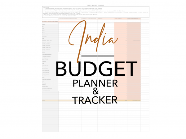 India budget planner
